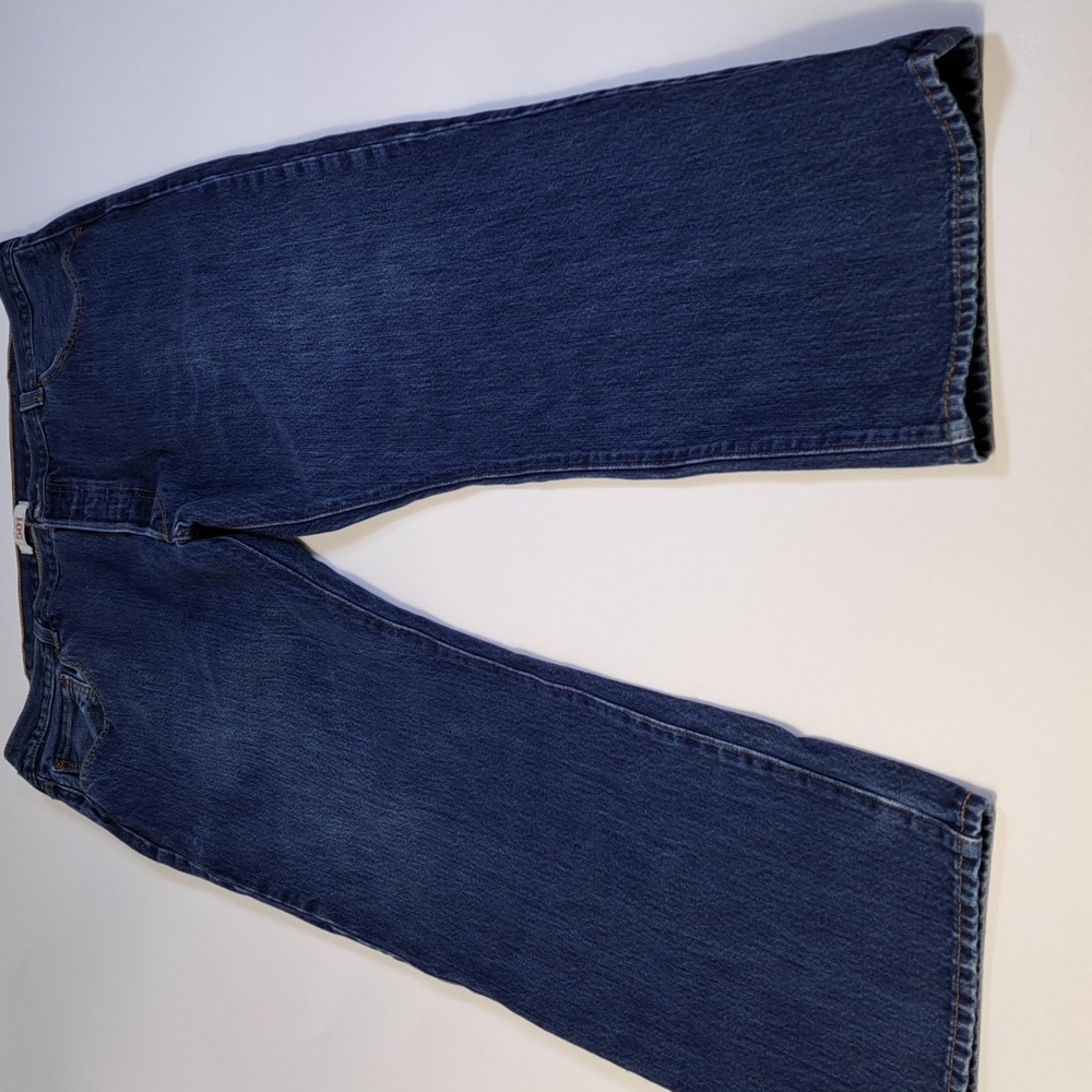 Levi's 501 Straight Leg Button Fly Blue Jeans Men's Size W41 L30 - Picture 11 of 16